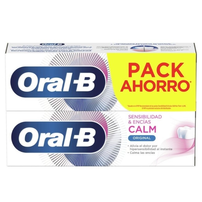 Oral B Sensibilidad & Encías Calm 2X75 ml