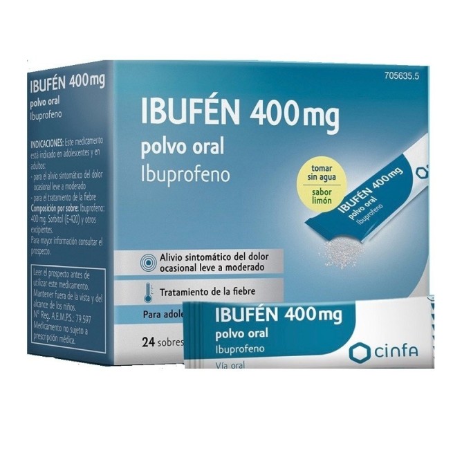 Ibufén 400Mg 24 Sobres