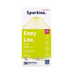 Sparkies Easy Lax Aloe Vera y Jenjibre 36 Microperlas Efervescentes