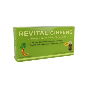 Revital Ginseng 20 Viales Bebibles