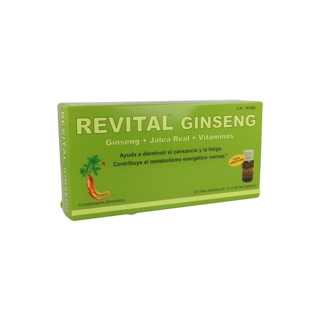 Revital Ginseng 20 Viales Bebibles