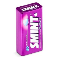 Smint Vitamina C Sabor Frutos Rojos Sin Azúcar 50 Unidades