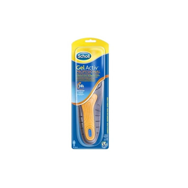 Scholl Gel Activ Profesional Hombre 1 Par