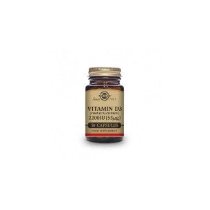 Solgar Vitamina D3 2200Ui 50 Capsulas