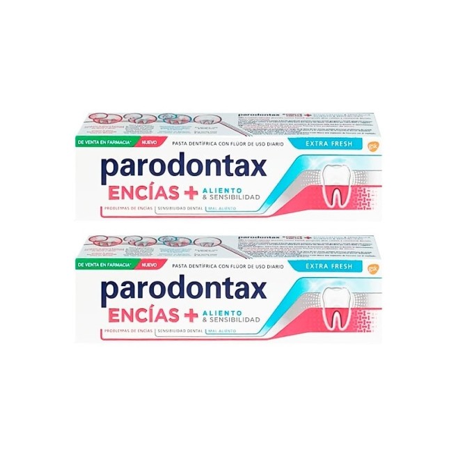 Parodontax Encías Extra Fresh 2x75 ml