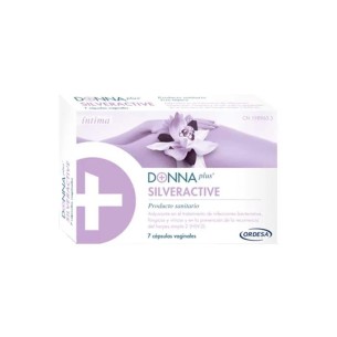 Donna Plus Silveractive 7 Cápsulas Vaginales