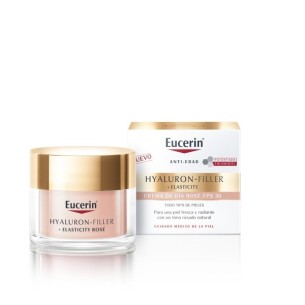 Eucerin Hyaluron-Filler + Elasticity Crema de Día Rosé FPS30, 50ml