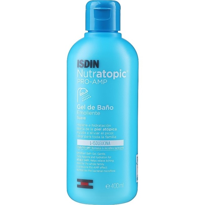 COMPRAR ISDIN NUTRATOPIC PRO-AMP GEL DE BAÑO EMOLIENTE 400 ML