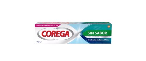 Corega Crema Adhesiva Fijación Sin Sabor 40 G