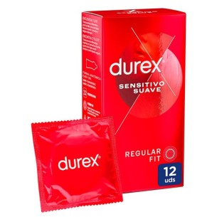 Durex® Sensitivo Suave Easy-On Preservativos 12Uds