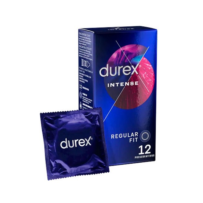 Durex Intense Orgasmic Preservativos 12 Und