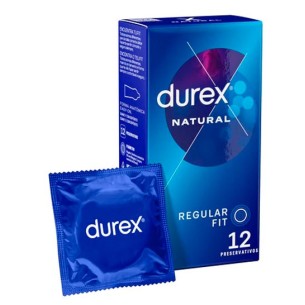 DUREX NATURAL PLUS 12 PRESERVATIVOS