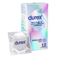 Durex® Invisible Extra Fino Extra Lubricado 12 Uds