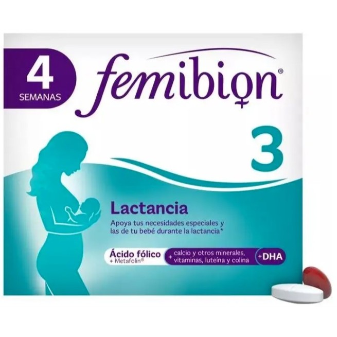 FEMIBION 3 LACTANCIA 28 COMPRIMIDOS + 28 CÁPSULAS