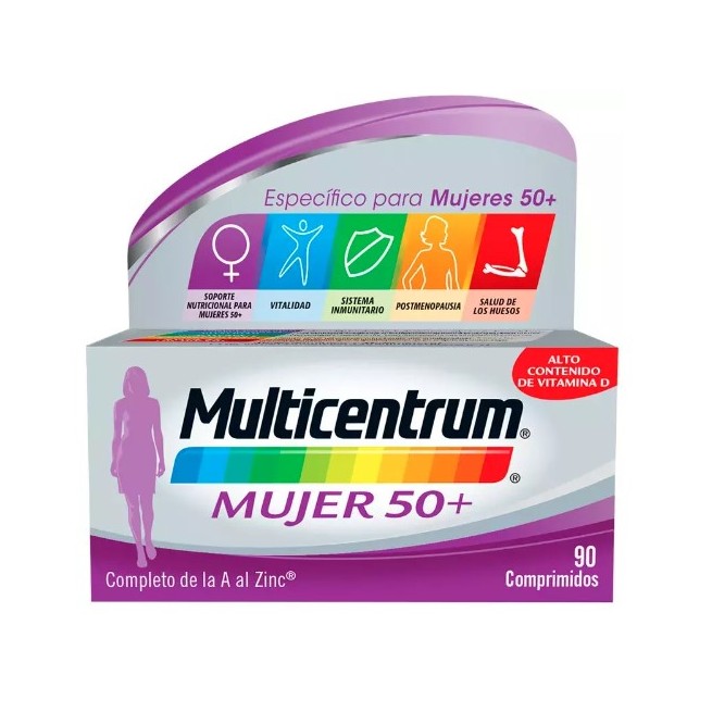 Multicentrum Mujer 50+ 90Comp