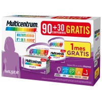 MULTICENTRUM MUJER 90 + 30 COMPRIMIDOS PACK