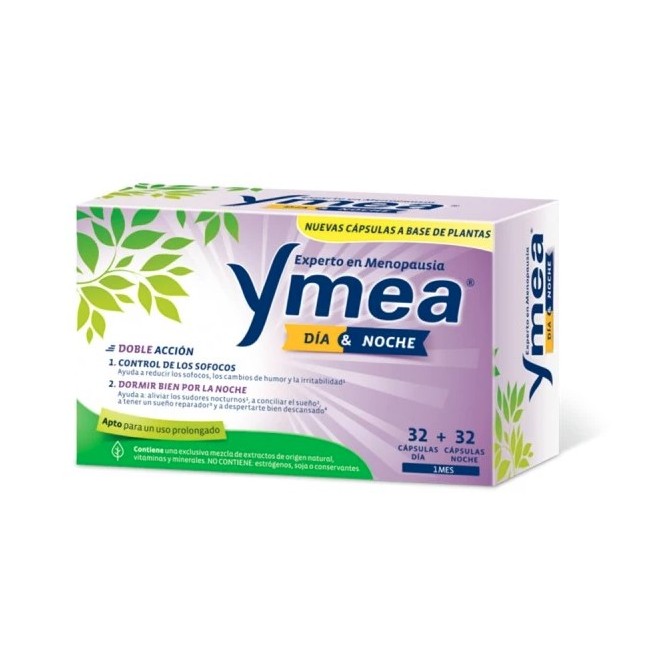 YMEA DÍA Y NOCHE NUEVA FÓRMULA MENOPAUSIA 60 CÁPSULAS