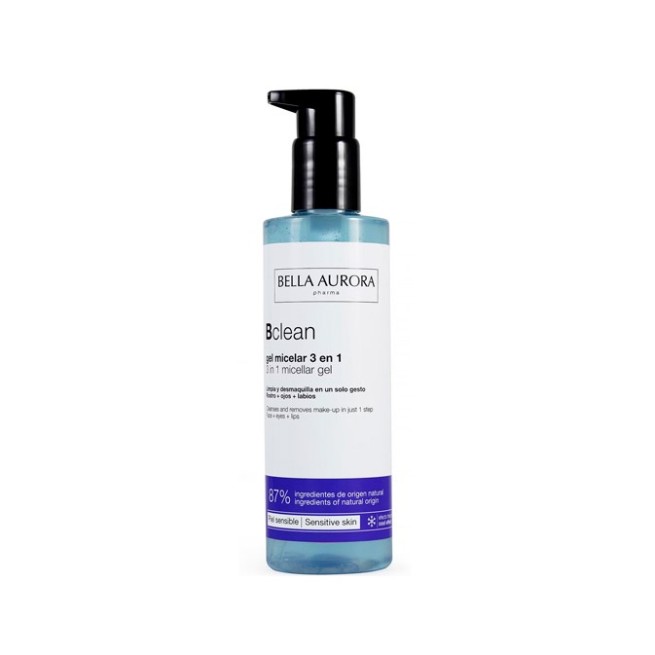 Bella Aurora Bclean Gel Micelar 3 en 1 200 Ml