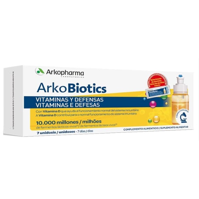 Comprar Arkoprobiotics Vitaminas y Defensas 7 Dosis