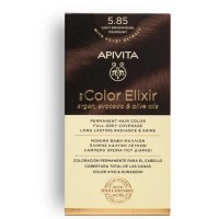 APIVITA COLOR ELIXIR 5.85 CASTAÑO CLARO PERLADO CAOBA