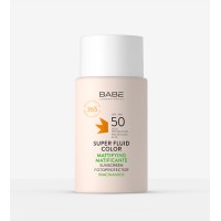 Babe Super Fluid Color Matificante FPS 50 50 Ml