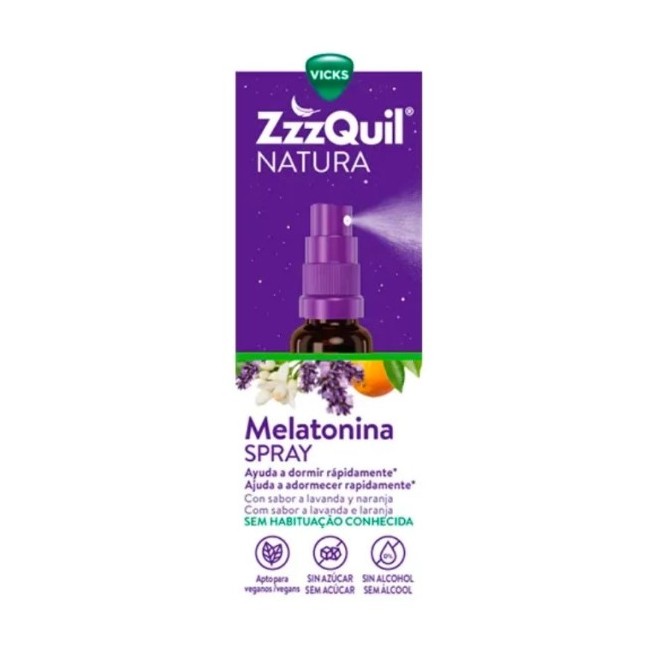 ZzzQuil Natura Melatonina Spray 30ml