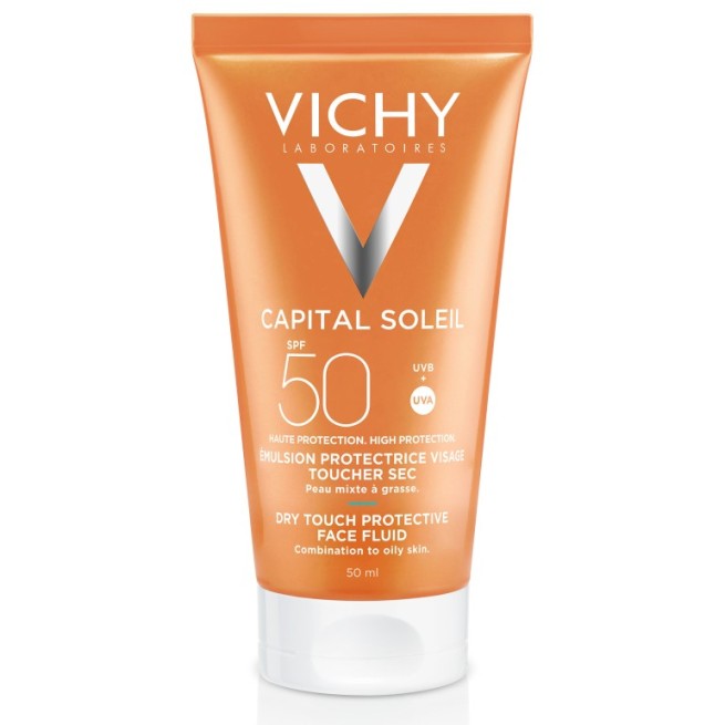 Vichy Idéal Soleil Emulsión Tacto Seco Spf50+ 50 ml