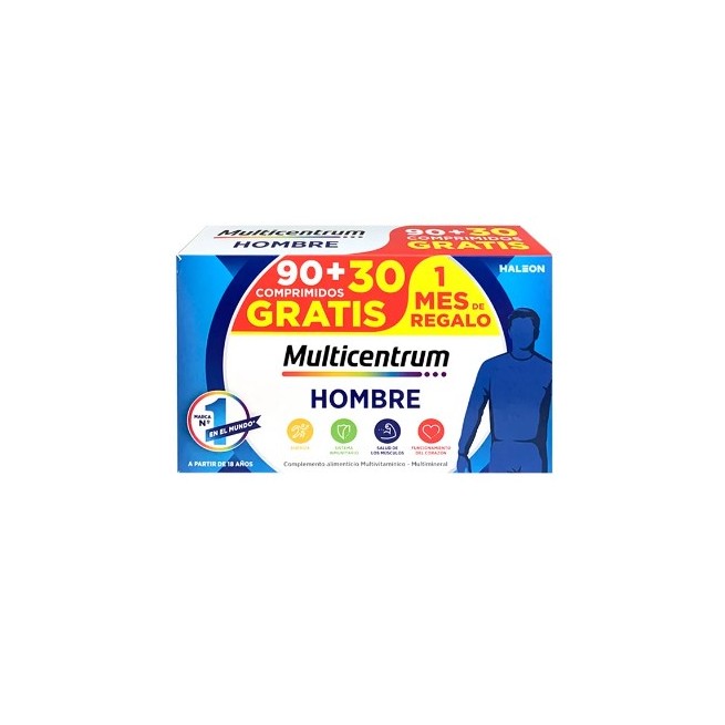 Multicentrum Hombre 90 + 30 comprimidos