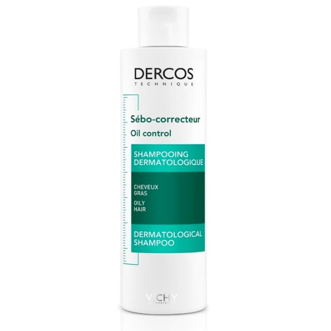 Vichy Dercos Sebo Control Champú Purificante Para Cabellos Grasos 200 ml