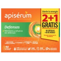 Apiserum Defensas Pack 3 Meses (60+30 Cáps)