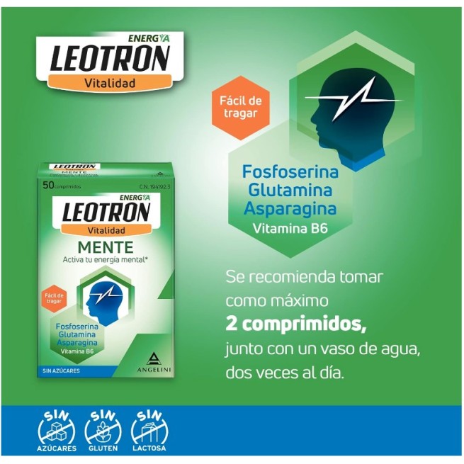 COMPRAR LEOTRON MENTE 50 COMPRIMIDOS