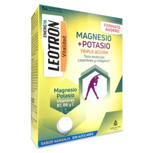 Leotron Magnesio + Potasio 54 Comprimidos