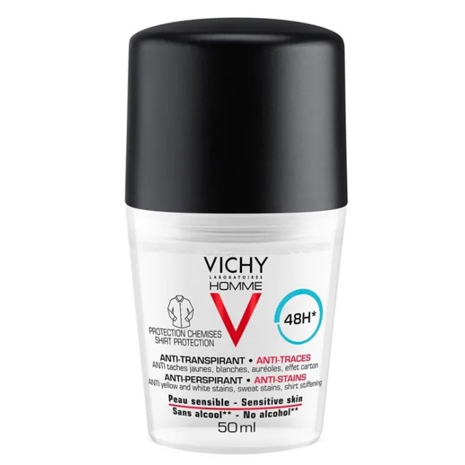 Vichy Homme Desodorante Antitranspirante 48H 50 ml