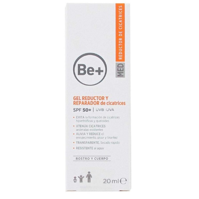 Be+ Med Gel Reductor y Reparador de Cicatrices 20 ml