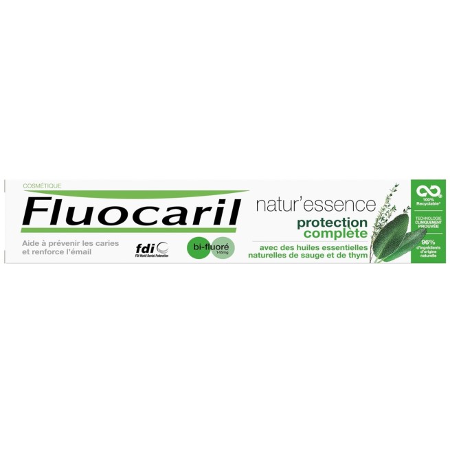 Fluocaril Natur Essence Cuidado Total Pasta 75Ml
