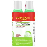 Fluocaril Bi-Floure Enjuague Bucal 2X500 ml