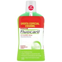 Fluocaril Bi-Floure Enjuague Bucal 2X500 ml
