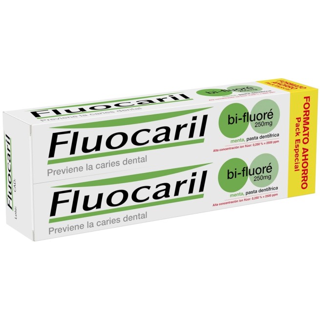 Fluocaril Bi-Fluore Pasta Dentífrica 2 X 125 ml