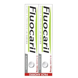 Fluocaril Bi-Fluore Blanqueador 145G 2X75Ml