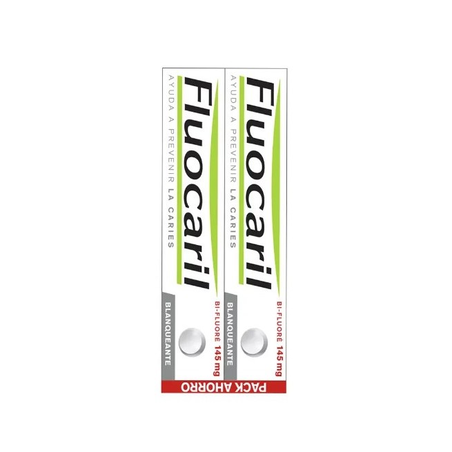 Fluocaril Bi-Fluore Blanqueador 145G 2X75Ml