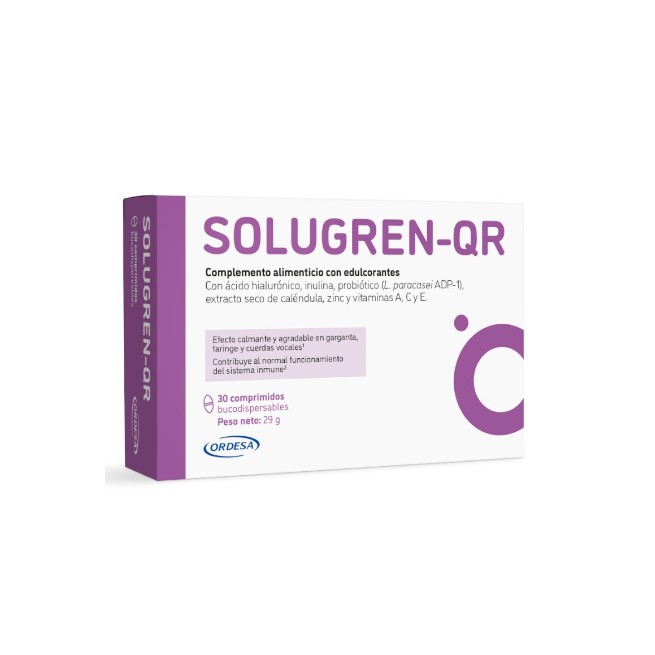 Solugren - QR 30 Comprimidos Bucodispensables