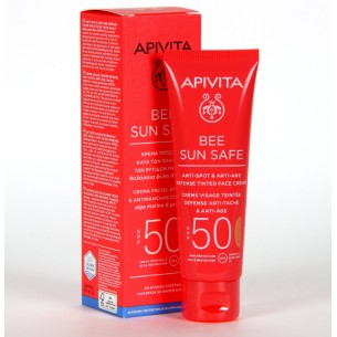 Apivita Bee Sun Safe Antiedad Color Fps 50 50 Ml