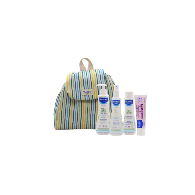 Mustela Mochila Little Moments Rayas