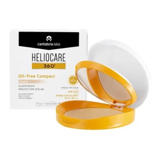 Heliocare 360º Oil Free Compact Pearl FPS 50+ 10 Gr