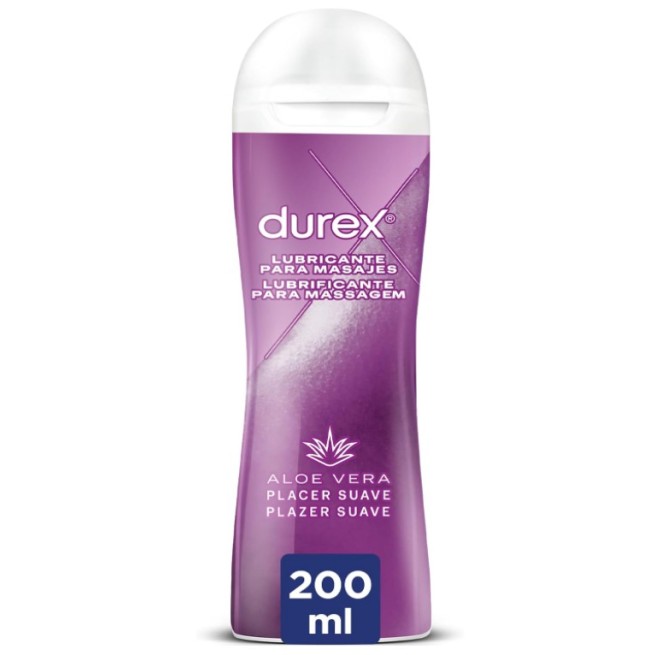 Durex® Play Gel Masaje 2 En 1 Lubricante Aloe Vera 200 ml