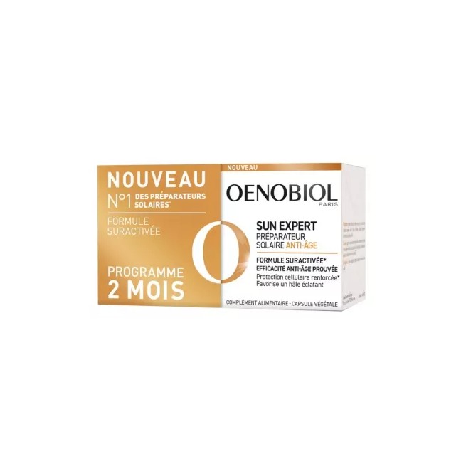 Oenobiol Sun Expert Protector Celular Antiedad 2 x 30 Cápsulas