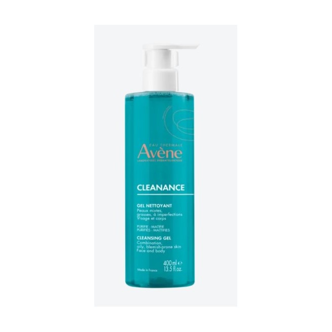 Avène Cleanance Gel Limpiador 400 ml