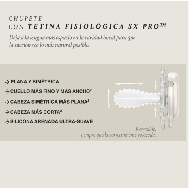 Suavinex Chupete Silicona Premium Tetina Fisiologico 4-18 Meses