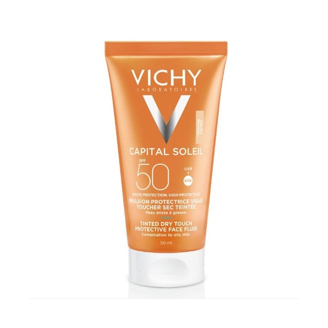 Vichy Capital Soleil BB Cream FPS 50 Acabado Seco 50 Ml