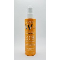 Vichy Capital Soleil Cell Protect Water Fluid Spray Niños Fps 50+ 200 Ml